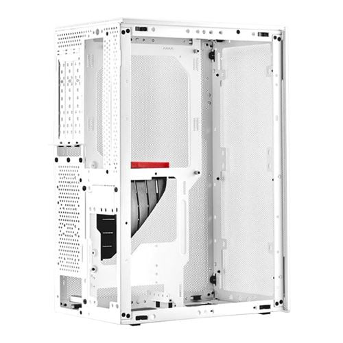 SSUPD Meshroom S V2 PCIe 5.0 Mini-ITX Mini Tower Computer Case - White — vista 3
