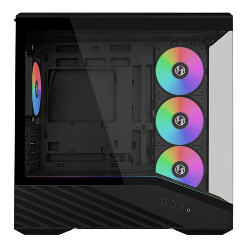 Lian Li Vector V100 MINI Tempered Glass microATX Mid-Tower Computer Case - Black — vista 3