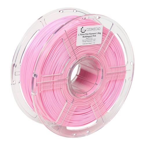 Cookiecad 1.75mm PLA 3D Printer Filament 1.0 kg (2.2 lbs.) Spool - Bubblegum
Dimensional — vista 3