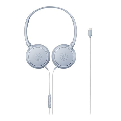 Audio-Technica ATH-S120C USB Type C On Ear Headphones - Gray — vista 3
