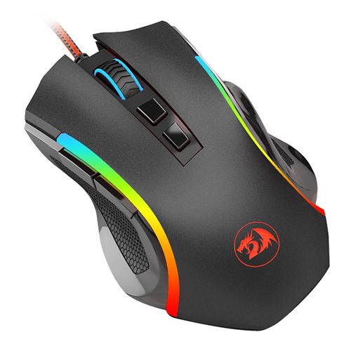 Redragon MCM607 GRIFFIN Wired RGB Gaming Mouse — vista 3