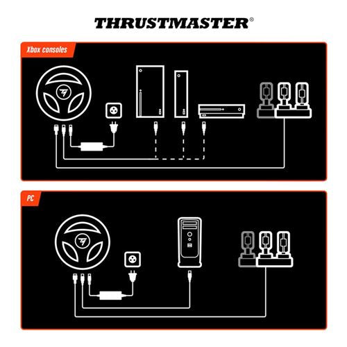 Thrustmaster T598 RACING WHEEL XBOX PC — vista 3