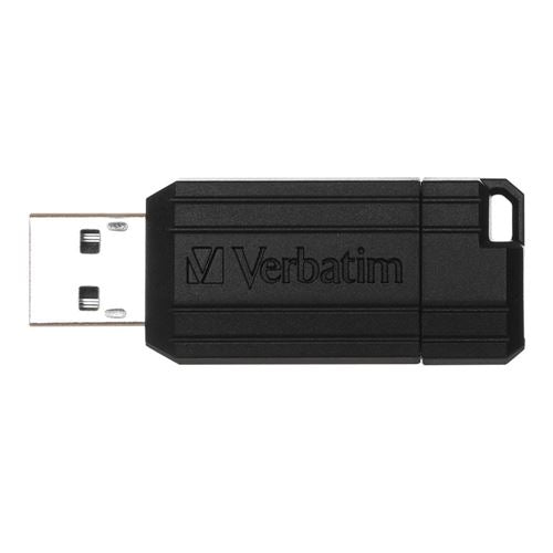 Verbatim 128GB PinStripe USB Flash Drive - Black — vista 3