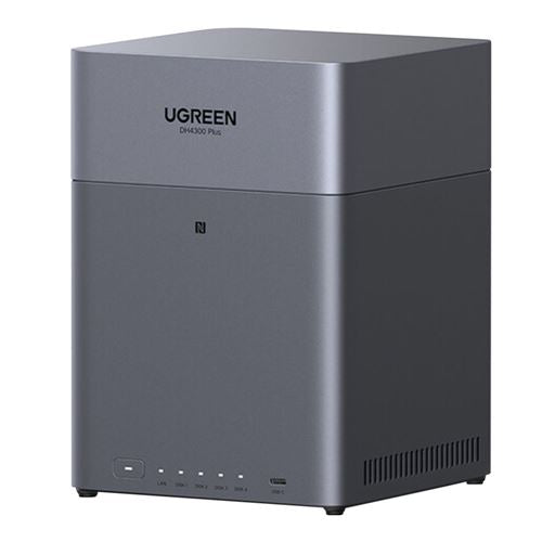 UGreen NASync DH4300 Plus Storage Hub 4-Bay Diskless NAS with HDMI Cable — vista 3