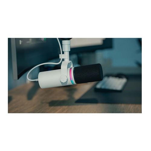 BEACN Dynamic USB Type-C RGB Mic (Light) — vista 3