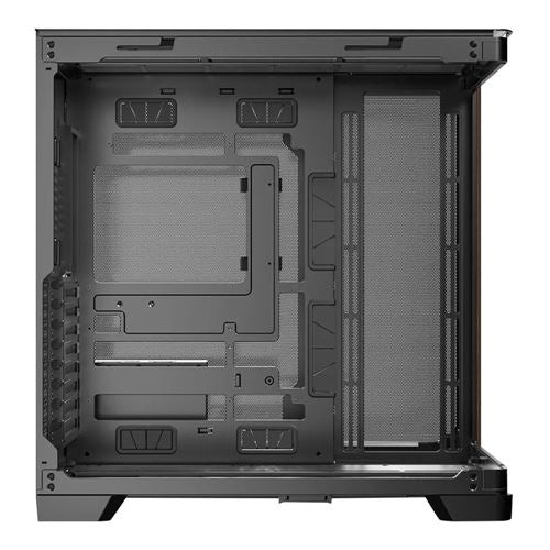 Antec C8 Curve Wood Tempered Glass eATX Full Tower Computer Case - Black — vista 3