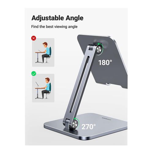 UGreen Foldable Metal Tablet Stand — vista 3