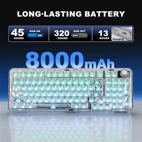 Yunzii YUNZII X98 QMK-VIA WH — vista 3