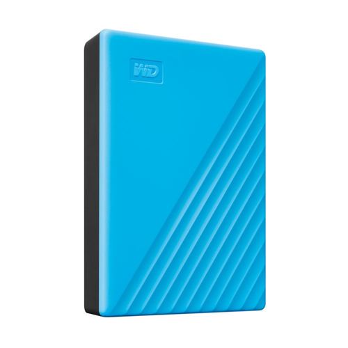 WD My Passport 2TB USB 3.2 (Gen 1 Type-A) 2.5" Portable External Hard Drive - Blue — vista 3