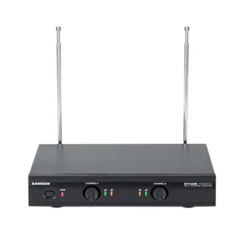 Samson Stage 200 Dual-Channel Handheld VHF Wireless System — vista 3