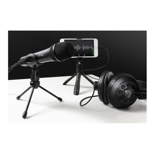 IK Multimedia iRig Mic HD 2 USB Condenser Microphone - Black — vista 3