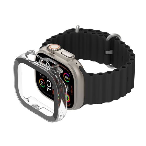 Belkin ScreenForce TemperedCurve 2-in-1 Treated Screen Protector + Bumper for Apple Watch — vista 3