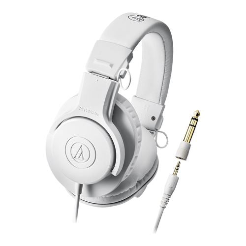 Audio-Technica ATH-M20xWH Professional Monitor Headphones - White
Closed-Back Circumaural — vista 3