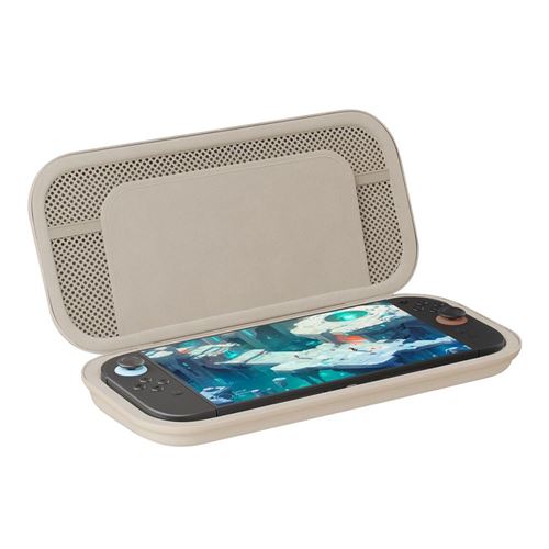 Belkin Nintendo Switch 2 Travel Case w/ AirTag Holder - Tan — vista 3