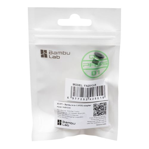 Bambu Lab X1/P1 - Bambu 4-in-1 PTFE Adapter — vista 3