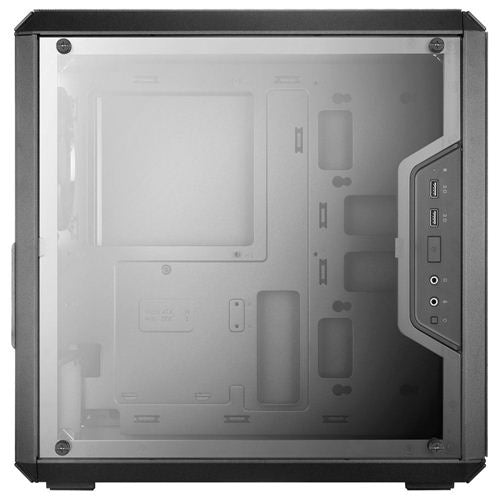 Cooler Master MasterBox Q300L microATX Mini Tower Computer Case - Black — vista 3