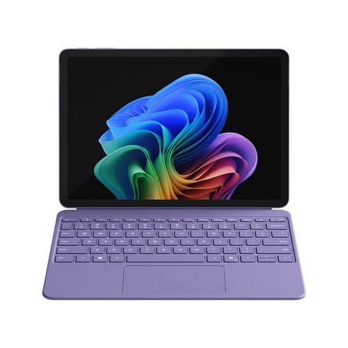 Microsoft 12" Surface Pro Keyboard Cover with Slim Pen 2 - Violet — vista 3