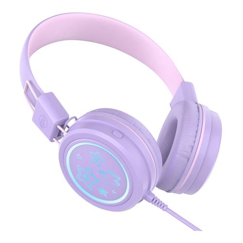MEE Audio KidJamz Safe Listening Headphones - Lavender/Periwinkle — vista 3