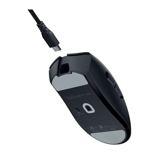Razer DeathAdder V4 Pro Wireless Ergonomic Gaming Mouse - Black — vista 3