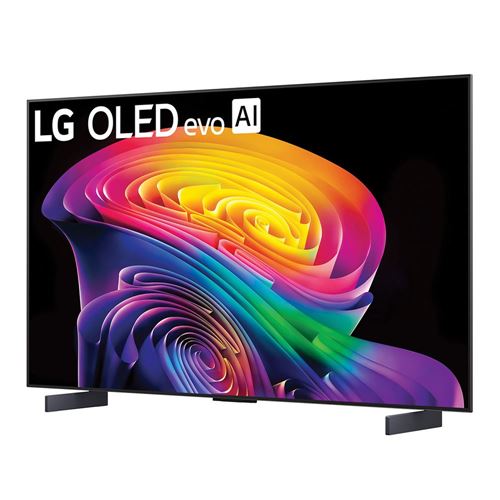 LG OLED evo AI C6 42" Class (41.5" Diag.) 4K Ultra HD Smart TV — vista 3
