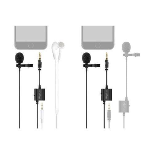 IK Multimedia iRig Lavalier Microphone - Black — vista 3