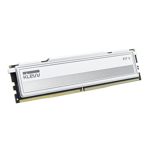 KLEVV FIT V 32GB (2 x 16GB) DDR5-6000 PC5-48000 CL28 Dual Channel Desktop Memory Kit 5AGU880-60B280F - Ceramic White — vista (3)