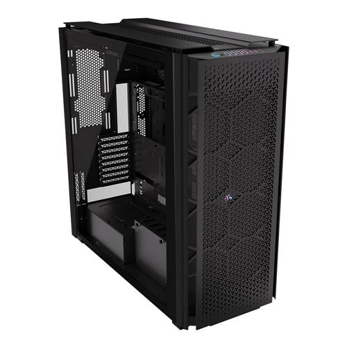 Corsair iCUE LINK 9000D RGB AIRFLOW Tempered Glass eATX Full Tower Computer Case - Black — vista 3