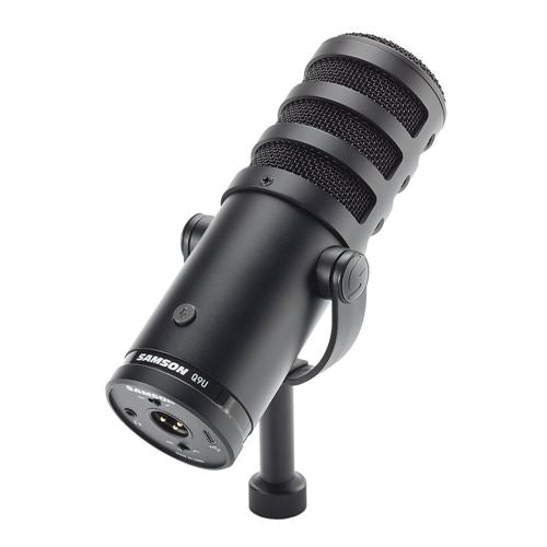 Samson Q9U XLR/USB Dynamic Broadcast Microphone - Black
Cardioid Polar Pattern; For Reco — vista 3