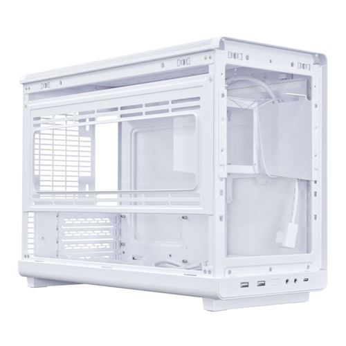 Lian Li A3 microATX Mid-Tower Computer Case - Wooden White — vista 3
