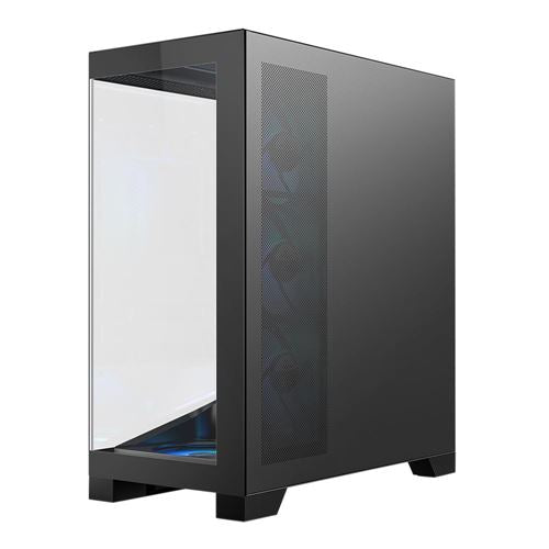 Okinos Okinos Aqua 9 Tempered Glass ATX Mid-Tower Desktop Computer Case - Black — vista 3