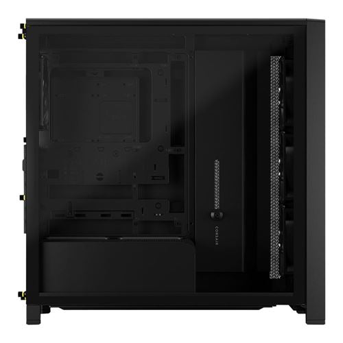Corsair FRAME 4000D WOOD RS Tempered Glass ATX Mid-Tower Computer Case - Black Walnut — vista 3