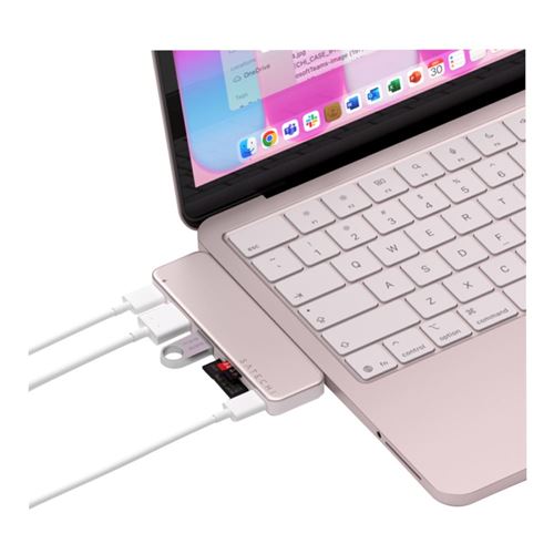 Satechi USB-C SNAP HUB - BLUSH — vista 3
