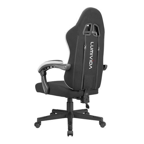 LUMIVIDA Ergonomic Gaming Chair with Headrest & Lumbar Support — vista 3