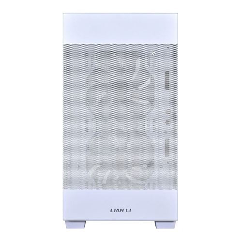 Lian Li Lancool 205M Mesh Tempered Glass microATX Mid-Tower Computer Case - White — vista 4