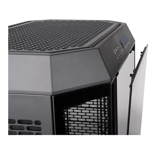 Thermaltake The Tower 600 Tempered Glass ATX Mid-Tower Computer Case - Black — vista 4