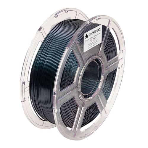 Cookiecad 1.75mm TPU 3D Printer Filament 1.0 kg (2.2 lbs.) Spool - Dark Magic — vista 4
