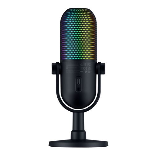Razer Seiren V3 Chroma RGB USB Condenser Microphone - Black — vista 4