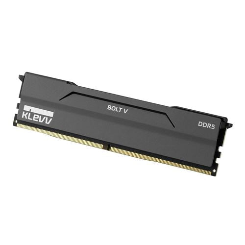 KLEVV BOLT V 32GB (2 x 16GB) DDR5-6000 PC5-48000 CL30 Dual Channel Desktop Memory Kit 5AGU880-60A300H - Charcoal Gray — kit c