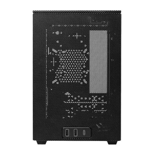 SSUPD Meshroom D Mini-ITX Mini Tower Computer Case - Black — vista 4