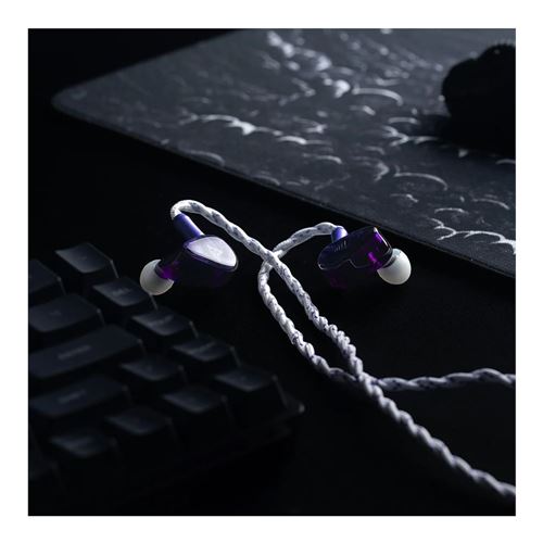 Arbiter Studio Astra In Ear Monitor Earbuds - Purple — vista 2