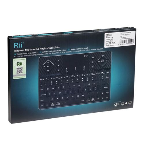 Riitek Wireless Multimedia Keyboard K16 — vista 4