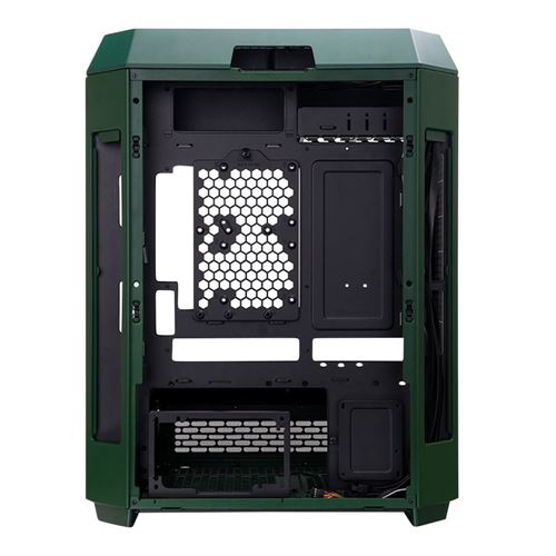 Thermaltake The Tower 600 Tempered Glass ATX Mid-Tower Computer Case - Green — vista 4