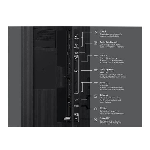 Samsung Micro RGB R85H 65" Class (64.5" Diag.) 4K Ultra HD Smart TV
Micro RGB AI Engine; — vista 4