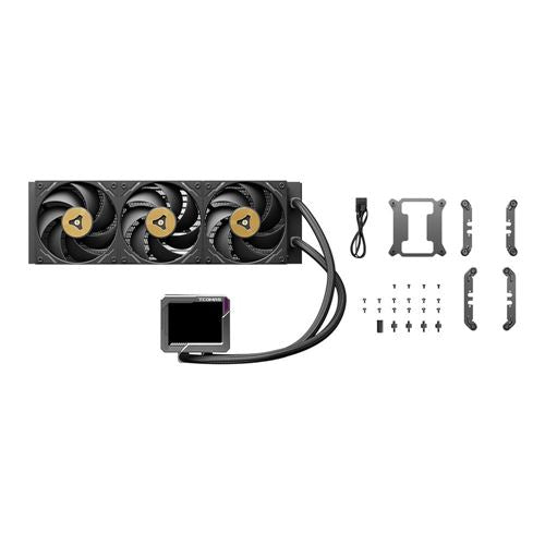 TCOMAS LG700PRO 360mm All in One Liquid CPU Cooling Kit - Black — vista 4