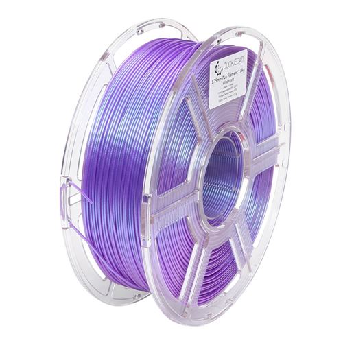 Cookiecad 1.75mm PLA Iridescent Holographic 3D Printer Filament Multi Color Color 1.0 kg ( — vista 4