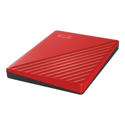 WD My Passport 2TB USB 3.2 (Gen 1 Type-A) 2.5" Portable External Hard Drive - Red — vista 4