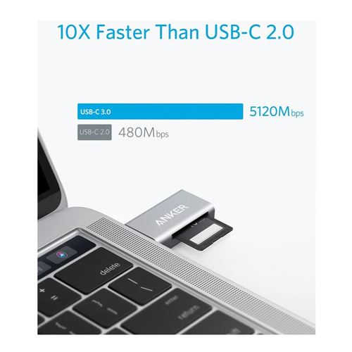 Anker 2-IN-1 USB-C CARD READER — vista 4