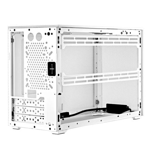 Lian Li Meshroom D Mini-ITX Mini Tower Computer Case - White — vista 4
