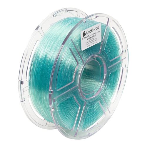 Cookiecad 1.75mm PLA Glitter 3D Printer Filament Single Color 1.00 kg (2.2 lbs.) Spool - M — vista 4