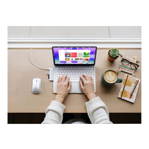 Satechi USB-C SNAP HUB - SILVER — vista 4